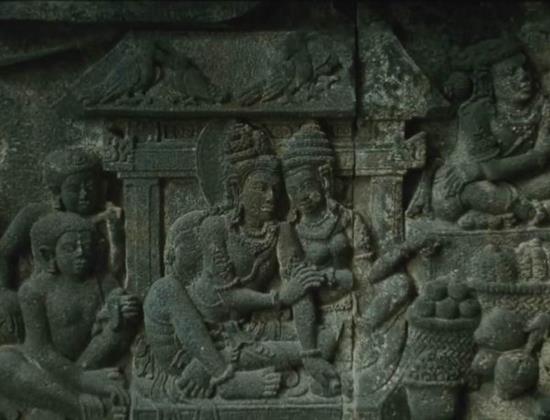 印度教神庙普兰巴南中的浮雕